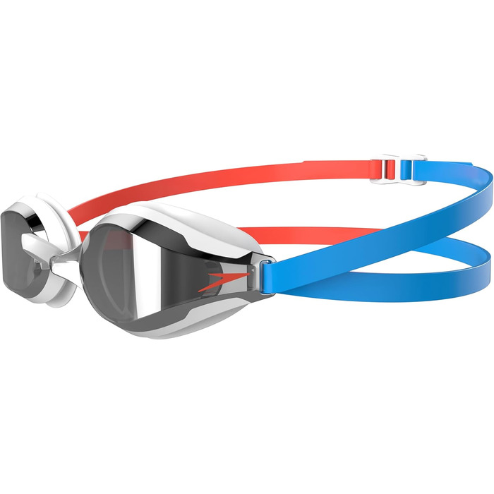 Окуляри для плавання Speedo Fastskin Speedsocket 2, антифог, дзеркальні, сріблясті