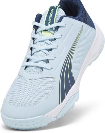 Дитяче кросівки для гандболу PUMA Accelerate Jr 38.5 EU Silver Sky/Persian Blue/White