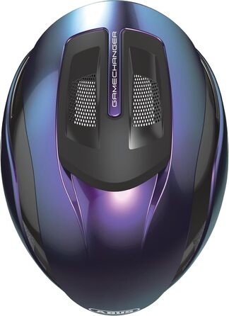 Велошолом ABUS GameChanger 2.0 для шосейного велоспорту, аеродинамічний, покращена вентиляція, фіолетовий, розмір L, для жінок і чоловіків