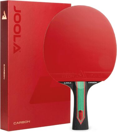 Стіл тенісний набір JOOLA RED Carbon Control – набір ракетки з покриттям Vizon та магнітною коробкою