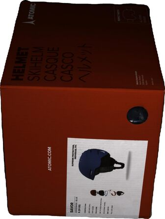 Гірськолижний шолом ATOMIC SAVOR для дорослих, унісекс, 360° Fit System, посилений захист від ударів, система вентиляції Aircon