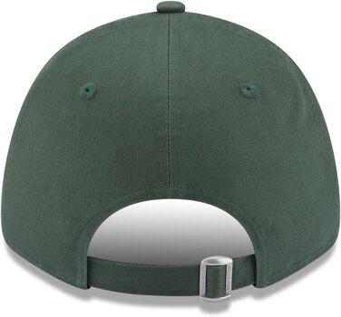 Кепка New Era Milwaukee Bucks NBA з нашивкою збоку, зелена, 9Forty, регульована, темно-зелений