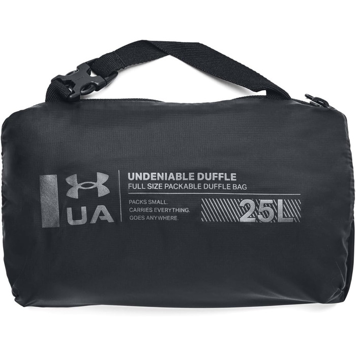 Сумка-дафл Under Armour Undeniable 5.0 XS чорна, компактна, спортивна