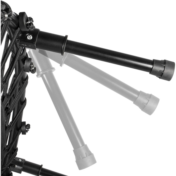 Фітнес батут SportPlus для дорослих, зелений, 111x124x90-115 см